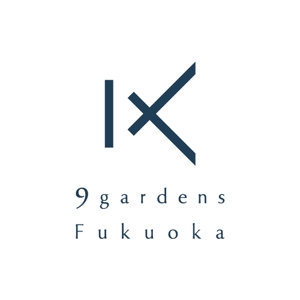 キンモトジュン (junkinmoto)さんの飲食店 9gardens Fukuokaのロゴへの提案