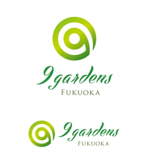 YASUSHI TORII (toriiyasushi)さんの飲食店 9gardens Fukuokaのロゴへの提案