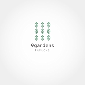 CAZY ()さんの飲食店 9gardens Fukuokaのロゴへの提案