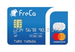 早野友哉 (tomo_chocomint)さんのフリーランスに嬉しいクレジットカード「FreCa」：カードデザインコンペへの提案
