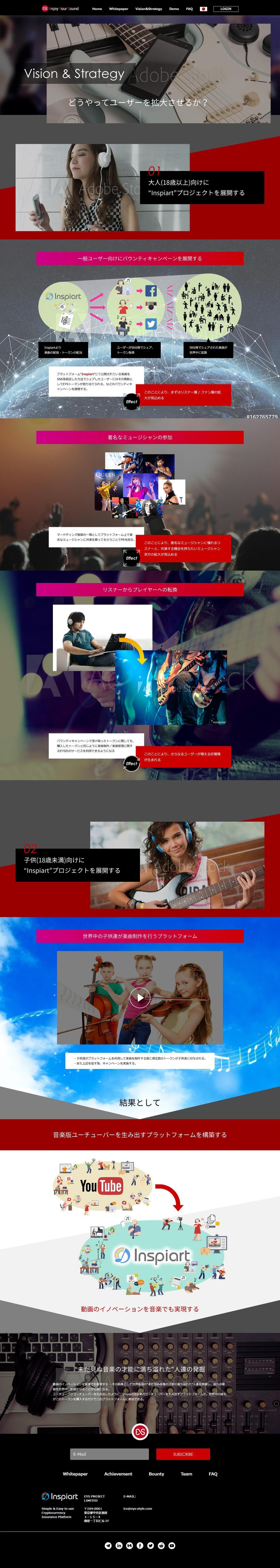 【新たなデザイナーとの出会いを探しているため、高単価で設定しています】visionを説明する１ページのみ