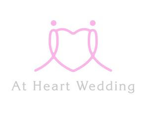 chanlanさんのブライダル企業「（株）At　Heart　Wedding」のロゴへの提案