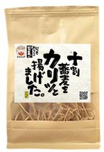 Nyapdesign ()さんの十割蕎麦を油で揚げた「揚げ蕎麦」の商品ラベルシールデザイン　への提案