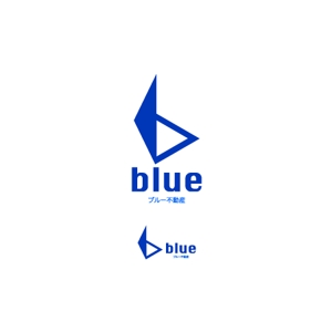 大小 (yumikayoo)さんの不動産の売買・仲介・賃貸  株式会社ブルー不動産のロゴへの提案