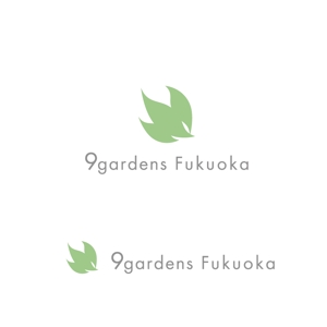 株式会社ガラパゴス (glpgs-lance)さんの飲食店 9gardens Fukuokaのロゴへの提案