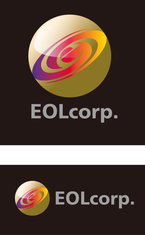 CF-Design (kuma-boo)さんの「イーオーエル株式会社 eOL corp. EOL corp.」のロゴ作成への提案