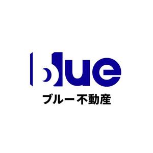 マジソブ　クリエイト (nobyboy73)さんの不動産の売買・仲介・賃貸  株式会社ブルー不動産のロゴへの提案