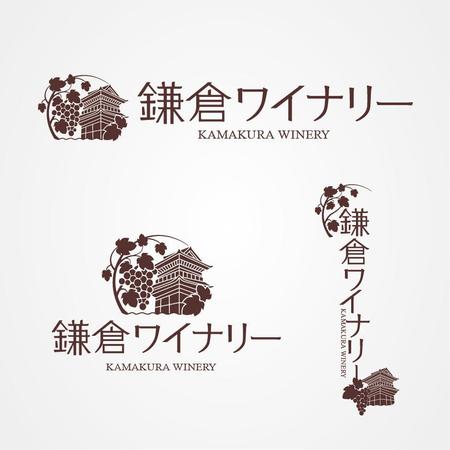 Carry (carrykey55)さんのワインブランド「鎌倉ワイナリー」のロゴへの提案
