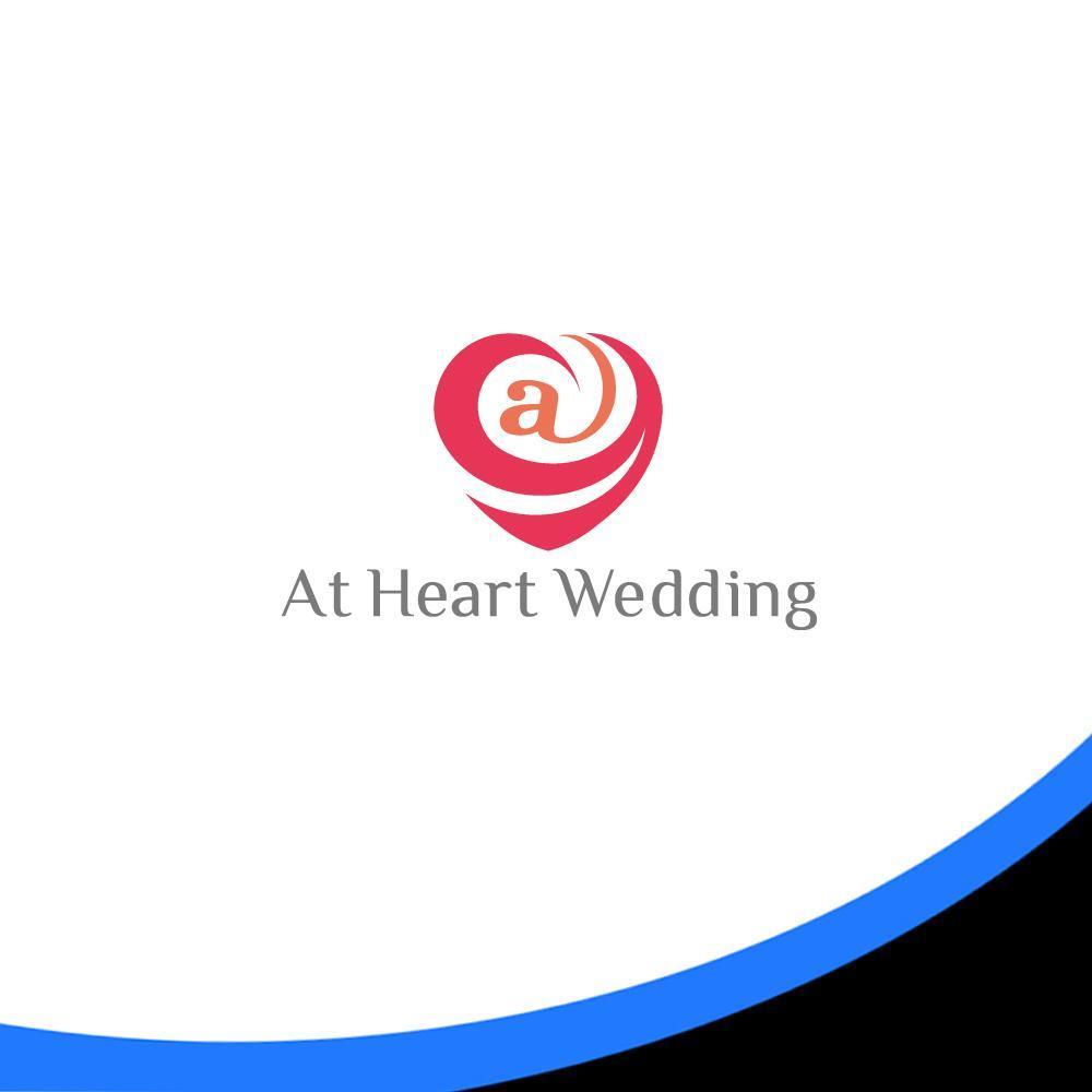 ブライダル企業「（株）At　Heart　Wedding」のロゴ