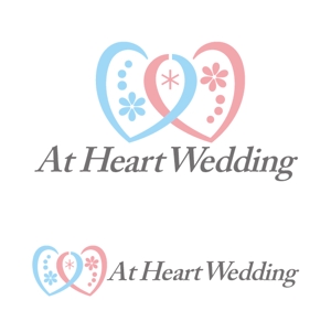 k_press ()さんのブライダル企業「（株）At　Heart　Wedding」のロゴへの提案