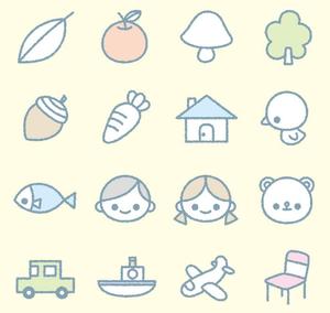 smoke-smoke (smoke-smoke)さんの幼児教室で使うプリント教材のイラストへの提案