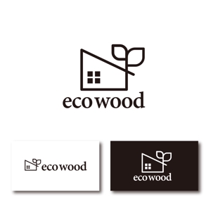 M+DESIGN WORKS (msyiea)さんの建売住宅「エコウッド（ecowood）」のロゴの仕事への提案