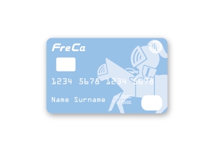 AliCE  Design (yoshimoto170531)さんのフリーランスに嬉しいクレジットカード「FreCa」：カードデザインコンペへの提案