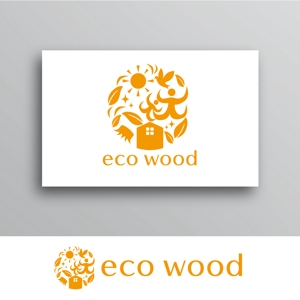 White-design (White-design)さんの建売住宅「エコウッド（ecowood）」のロゴの仕事への提案