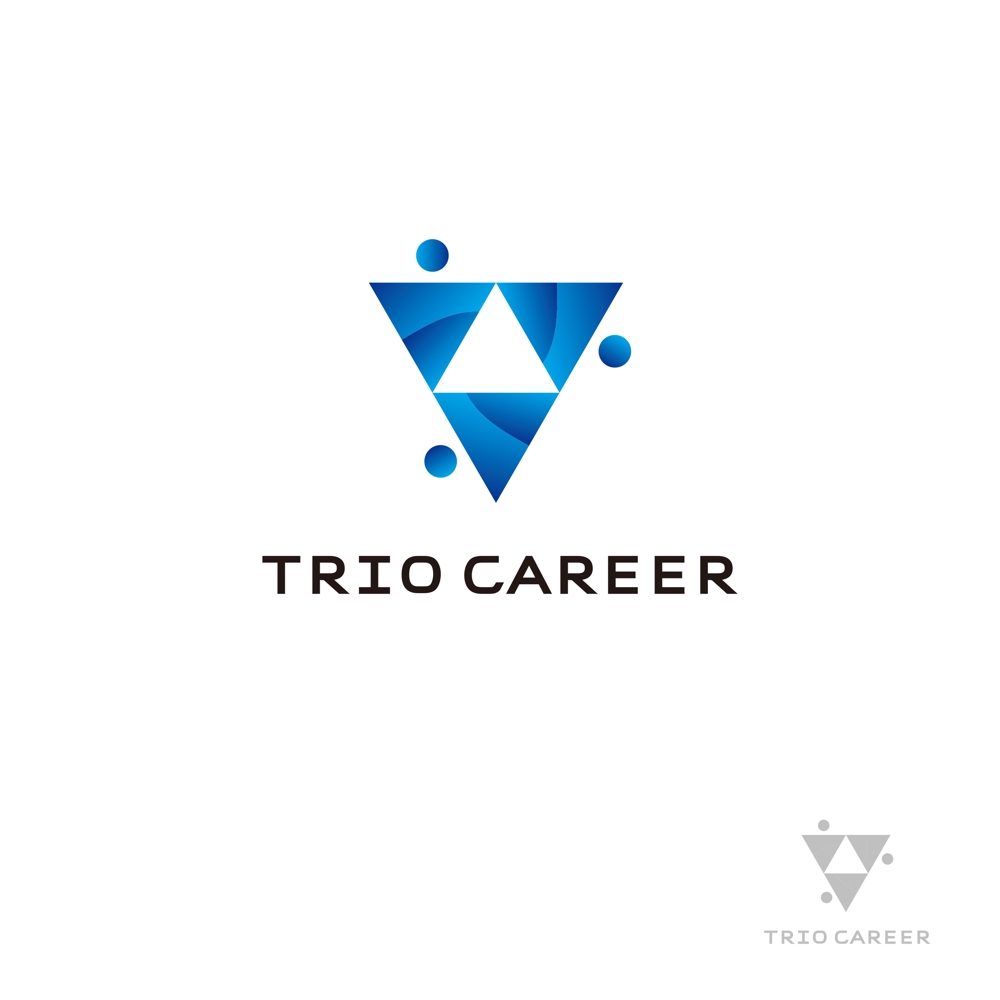 コールセンター事業「トリオキャリア株式会社」のロゴ