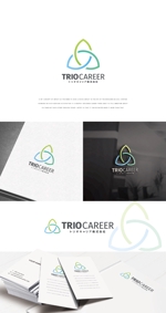 Impactさんのコールセンター事業「トリオキャリア株式会社」のロゴへの提案
