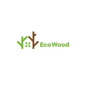na_86 (na_86)さんの建売住宅「エコウッド（ecowood）」のロゴの仕事への提案