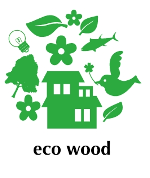 creative1 (AkihikoMiyamoto)さんの建売住宅「エコウッド（ecowood）」のロゴの仕事への提案