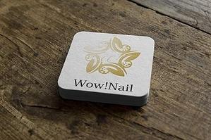 MASA (masaaki1)さんのネイルサロン「wow!nail」のロゴへの提案