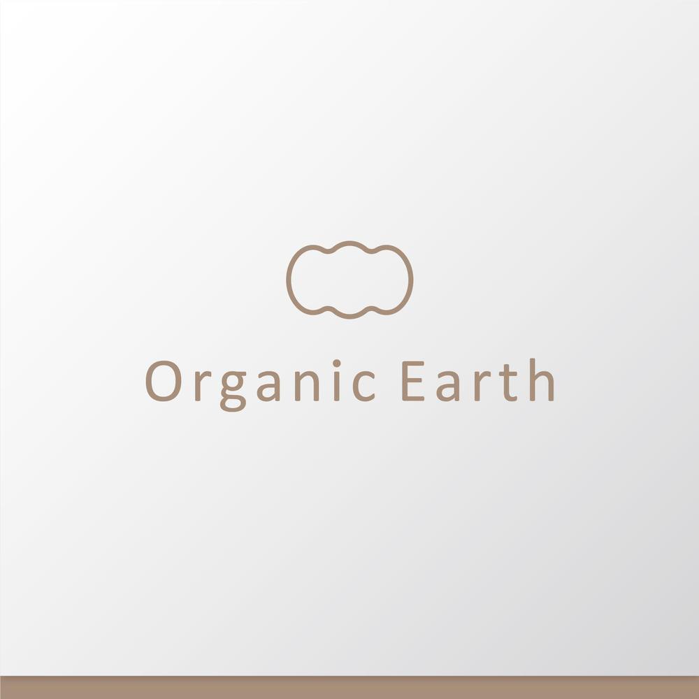 商品名「Ｏｒｇａｎｉｃ　Ｅａｒｔｈ」のロゴ作成