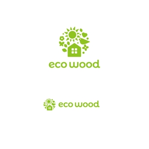  K-digitals (K-digitals)さんの建売住宅「エコウッド（ecowood）」のロゴの仕事への提案
