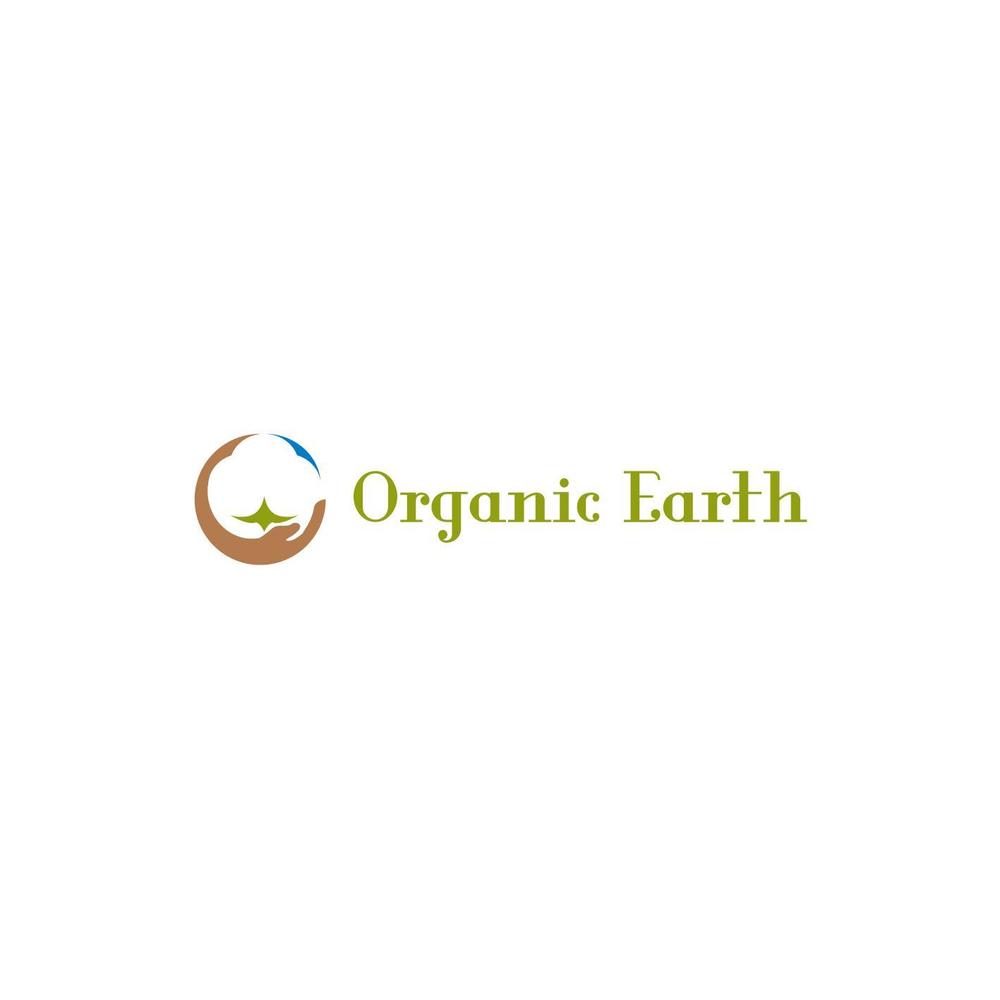 商品名「Ｏｒｇａｎｉｃ　Ｅａｒｔｈ」のロゴ作成