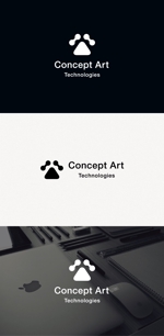 tanaka10 (tanaka10)さんのシステム開発会社「Concept Art Technologies」のロゴへの提案