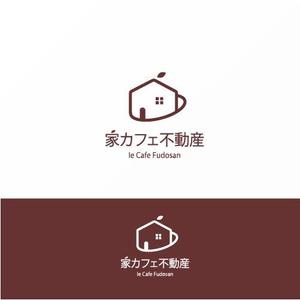 Jelly (Jelly)さんの不動産会社「家カフェ不動産」のロゴへの提案