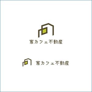 queuecat (queuecat)さんの不動産会社「家カフェ不動産」のロゴへの提案