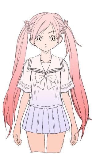 ユキ　マサチカ (yukimasachika2017)さんのバーチャルユーチューバーのキャラクターデザインへの提案