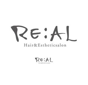 郷山志太 (theta1227)さんの美容室とエステの複合サロン「hair&esthetic salon RE:AL」(リアル)のロゴへの提案