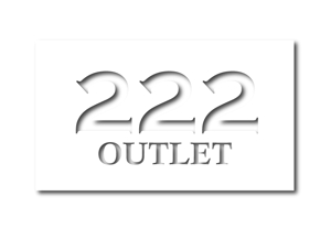 GIRAFFE ()さんのアウトレット商品を販売する店舗「２２２」のロゴへの提案