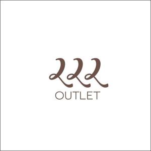 queuecat (queuecat)さんのアウトレット商品を販売する店舗「２２２」のロゴへの提案