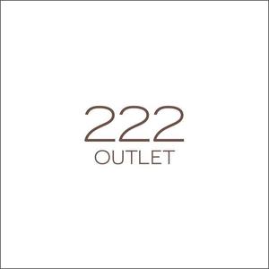 queuecat (queuecat)さんのアウトレット商品を販売する店舗「２２２」のロゴへの提案