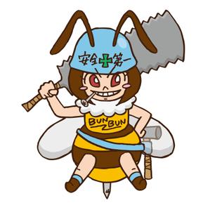 jugene (jugene)さんのミツバチ（女の子）のキャラクターロゴへの提案