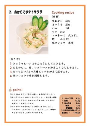赤尾浩史 (akao36)さんのダイエットレシピのPDF冊子 4ページ （レシピデータは全て提供します）への提案