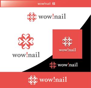 FISHERMAN (FISHERMAN)さんのネイルサロン「wow!nail」のロゴへの提案