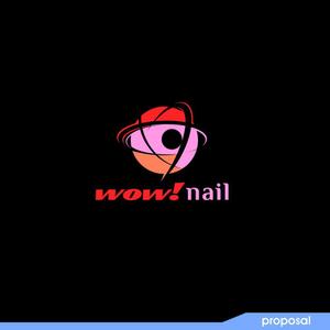 ark-media (ark-media)さんのネイルサロン「wow!nail」のロゴへの提案