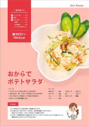k310 (k310)さんのダイエットレシピのPDF冊子 4ページ （レシピデータは全て提供します）への提案