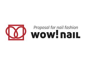 なべちゃん (YoshiakiWatanabe)さんのネイルサロン「wow!nail」のロゴへの提案
