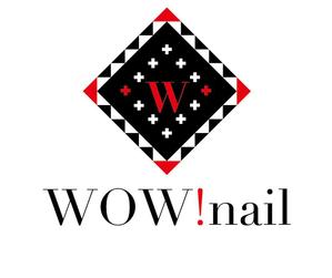 SAKINO (silversurfer)さんのネイルサロン「wow!nail」のロゴへの提案