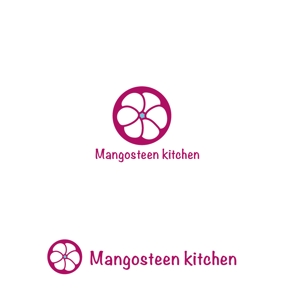 marutsuki (marutsuki)さんのタイ料理教室　Mangosteen kitchen のロゴへの提案