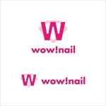 crawl (sumii430)さんのネイルサロン「wow!nail」のロゴへの提案