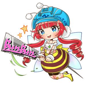 一膳慶樹 (kkichizen)さんのミツバチ（女の子）のキャラクターロゴへの提案
