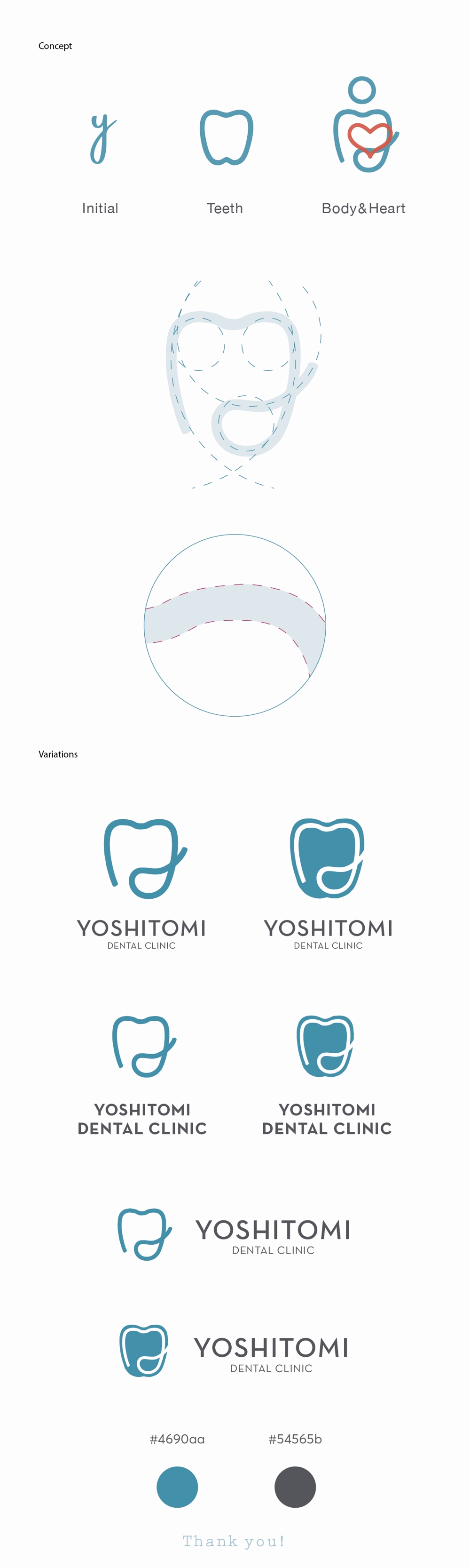 【希望イメージ画像あり】おしゃれでシンプルな歯科医院のロゴ　