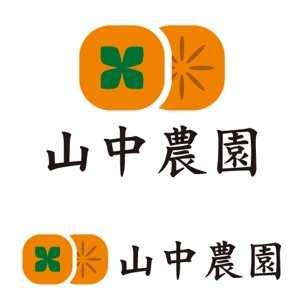 matd ()さんの奈良の柿農園のロゴ作成への提案