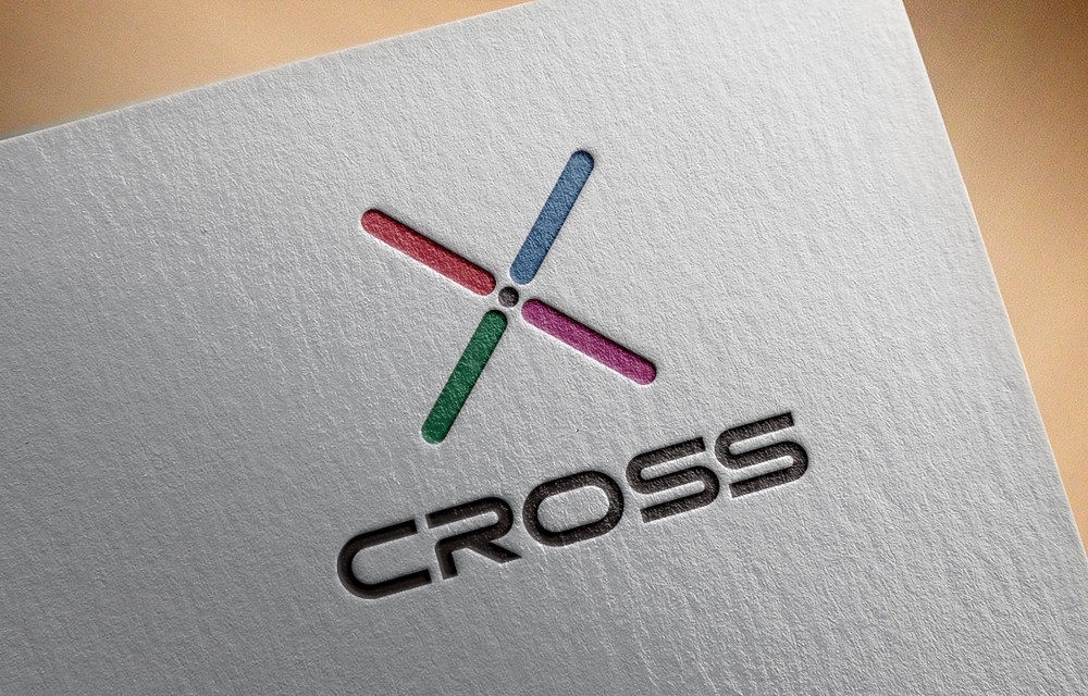 新規設立　web広告運用会社クロス「X株式会社」のロゴ作成