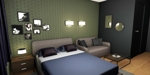 Yu Hiraoka Design (yuhiraoka)さんの宿泊施設の部屋インテリアコーディネートへの提案