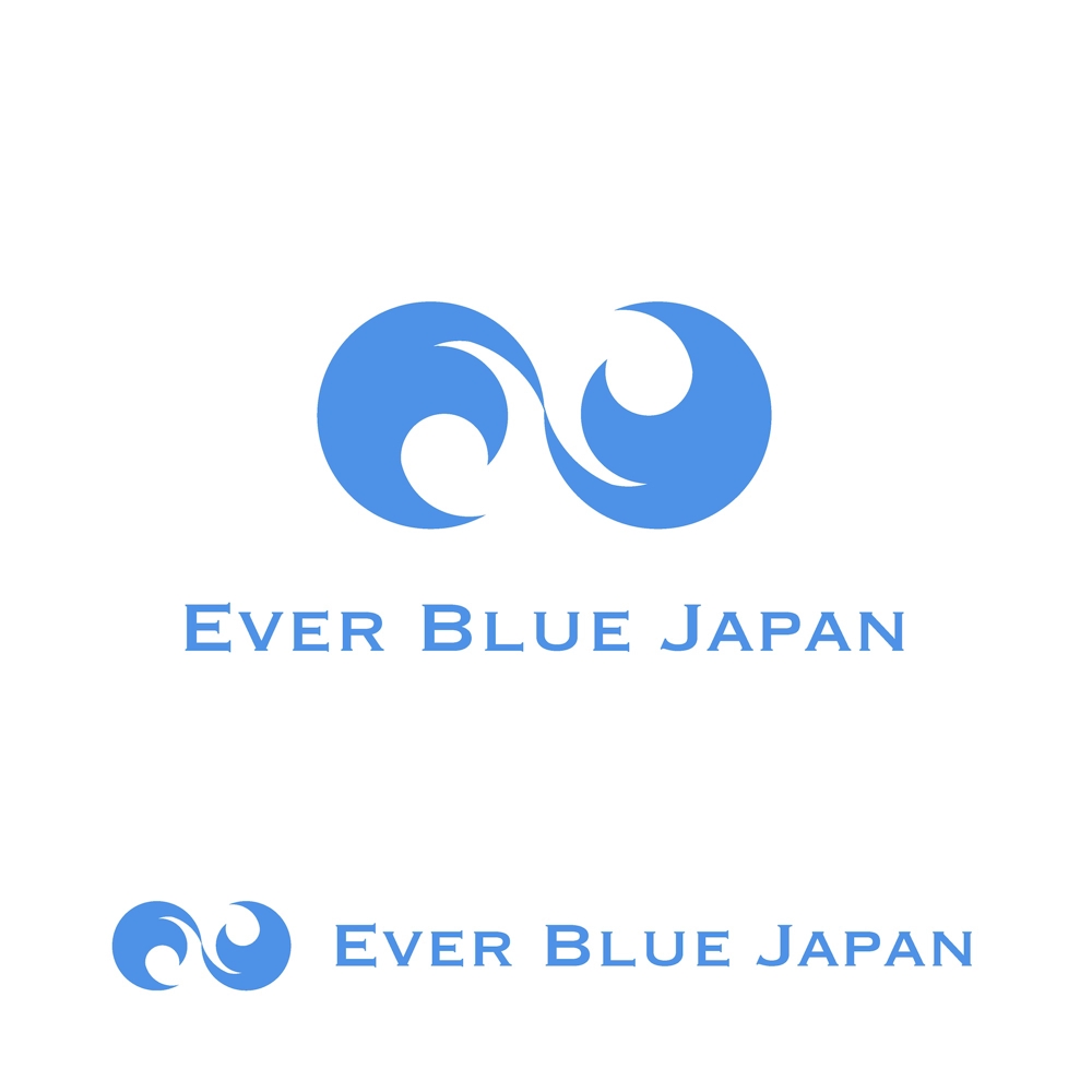 NPO法人『エバーブルージャパン』のロゴ