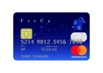 aki-37 (aki-37)さんのフリーランスに嬉しいクレジットカード「FreCa」：カードデザインコンペへの提案